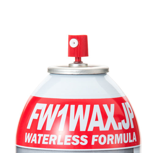 fw1 spray nozzle attached to fw1 car wax can